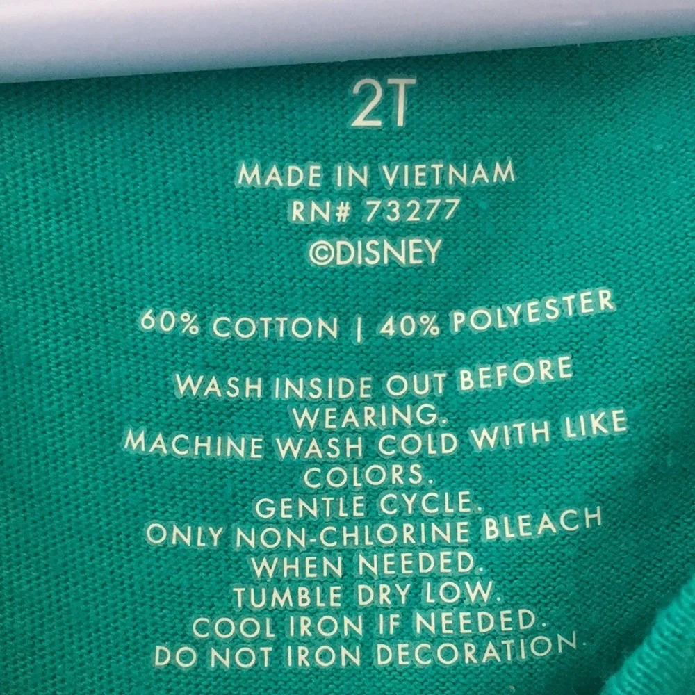 FINAL MARKDOWN GIRLS’ Disney Little Mermaid Tee (2T)